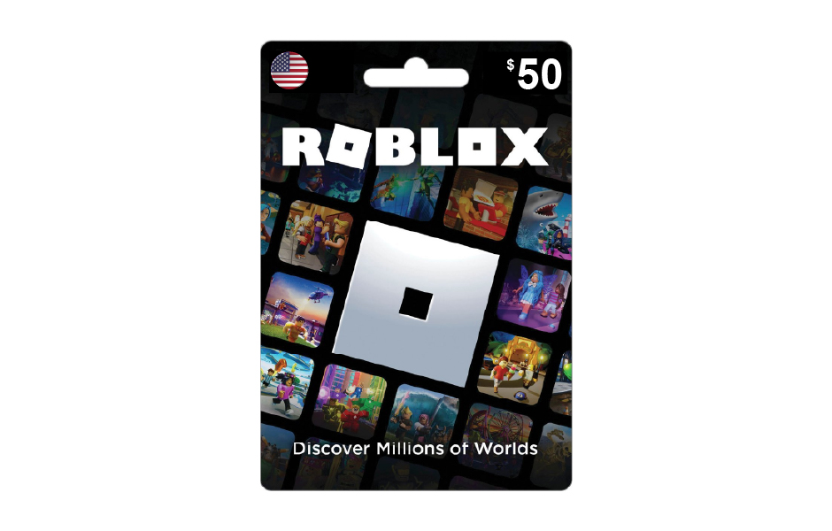 Roblox Gift Card - $50 (USA Region)